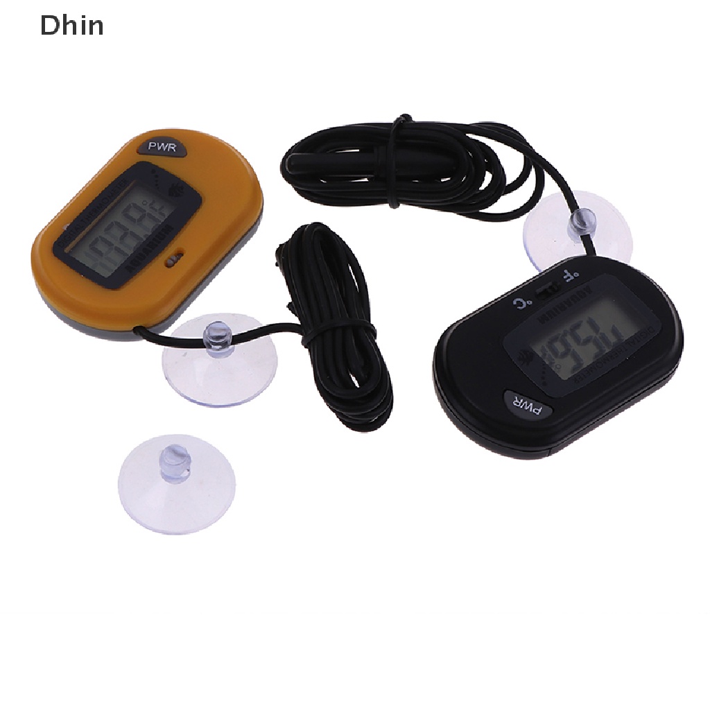 [Dhin] LCD Digital Fish Reptile Aquarium Water Meter อุณหภูมิ COD