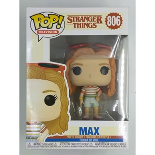 Funko Pop Stranger Things - Max #806 (กล่องมีตำหนินิดหน่อย)