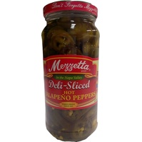 Deli Sliced Hot Jalapeno Pepper Mezzetta 454 G.