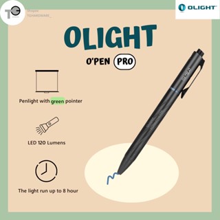 Olight Open O’pen pro ไฟฉายปากกา เลเซอร์เขียว