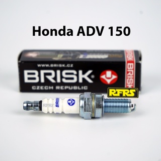 หัวเทียน BRISK COPPER RACING แกนทองแดง Honda ADV 150 (C21RA) รองรับทุกน้ำมัน Made in EU