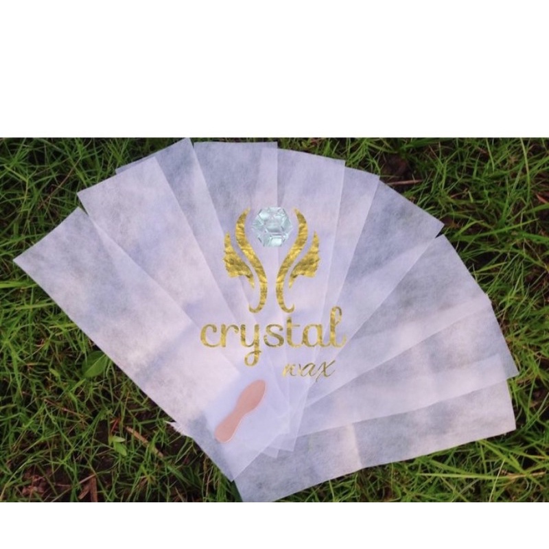 ผ้าแวกซ์ พร้อมไม้พาย 1ชุดมี10แผ่น