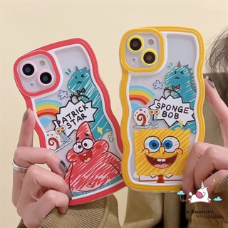 เคสโทรศัพท์มือถือ ลายการ์ตูนไดโนเสาร์ SpongeBob SquarePants Patrick Star สําหรับ OPPO A17 A16 A15 A57 A54 A17K A95 A78 A16s A12 A55 A74 A76 A3s A96 A77 A5 A9 A5s A7 A16K A1k A77s A53 A52 Reno 8 8T 7Z 8Z 6