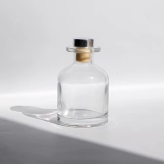 ขวดแก้วสำหรับก้านไม้หอม Reed diffuser 80A (80ml.)