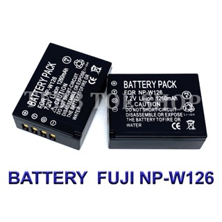 (PACK2)NP-W126 / W126 / W126S Camera Battery For Fujifilm X100F,XA10,XA7,XA5,XA3,XA2,XA1,XE2,XE2S,X-Pro1,X-Pro2,X-Pro3,X