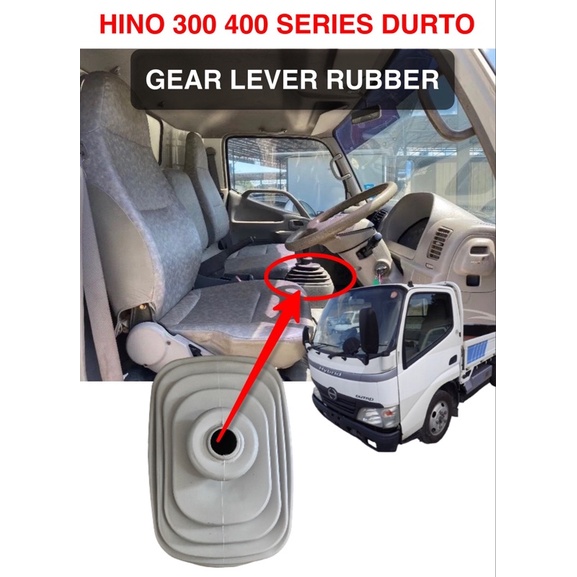 HINO DUTRO 300 SERIES WU300 WU410 XZU423 WU302 WU600 WU720 GEAR LEVER COVER RUBBER