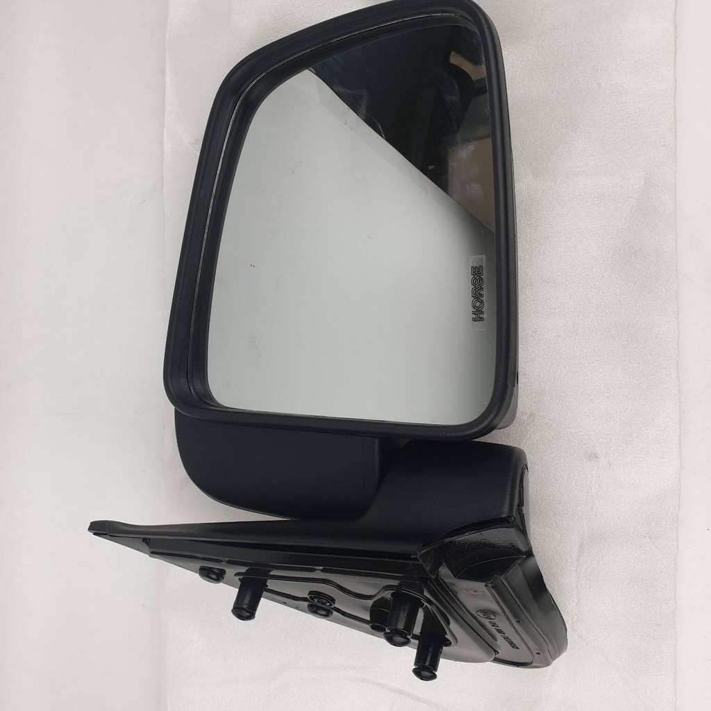 กระจกมองข้างรถ Ford New Ranger ฟอร์ด นิว เรนเจอร์ รุ่นปรับมือ สีดำ ข้างขวา (ฝั่งคนขับ) RH ยี่ห้อ HORSE DM-150