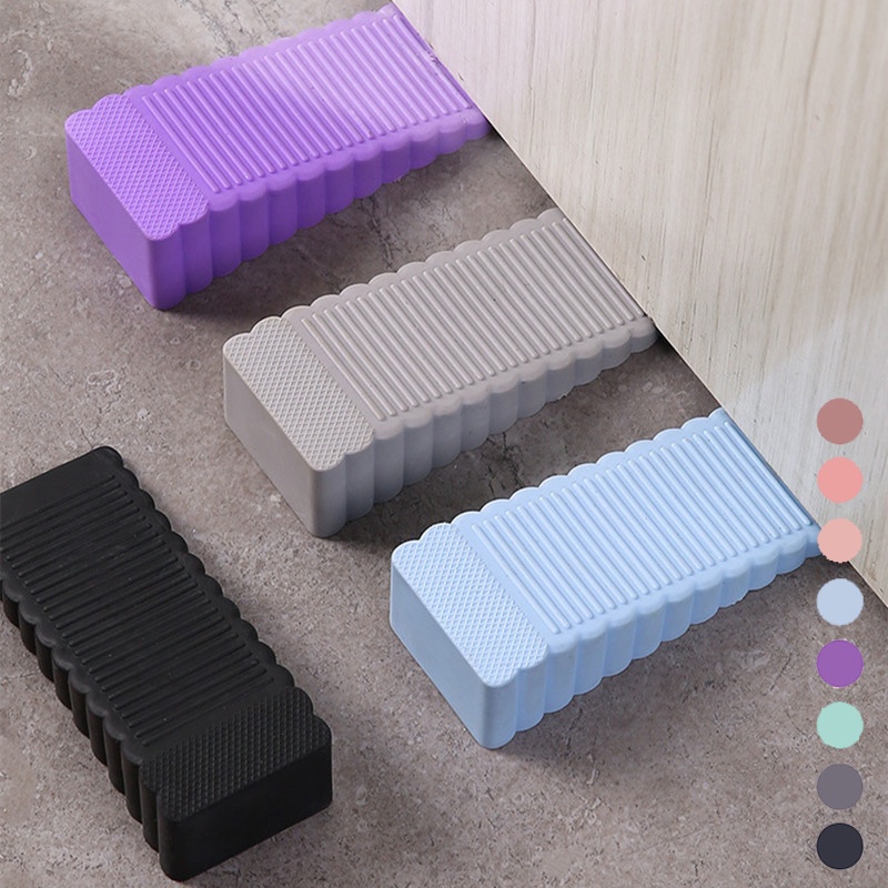 1 ชิ้น บ้าน สํานักงาน ประตูด้านหลัง ตัวยึด โช๊คอัพ บล็อก ป้องกันการชน กันชน ทนทาน ใช้ซ้ําได้ ลิ่มประตู หยุด ซิลิโคน ประตู