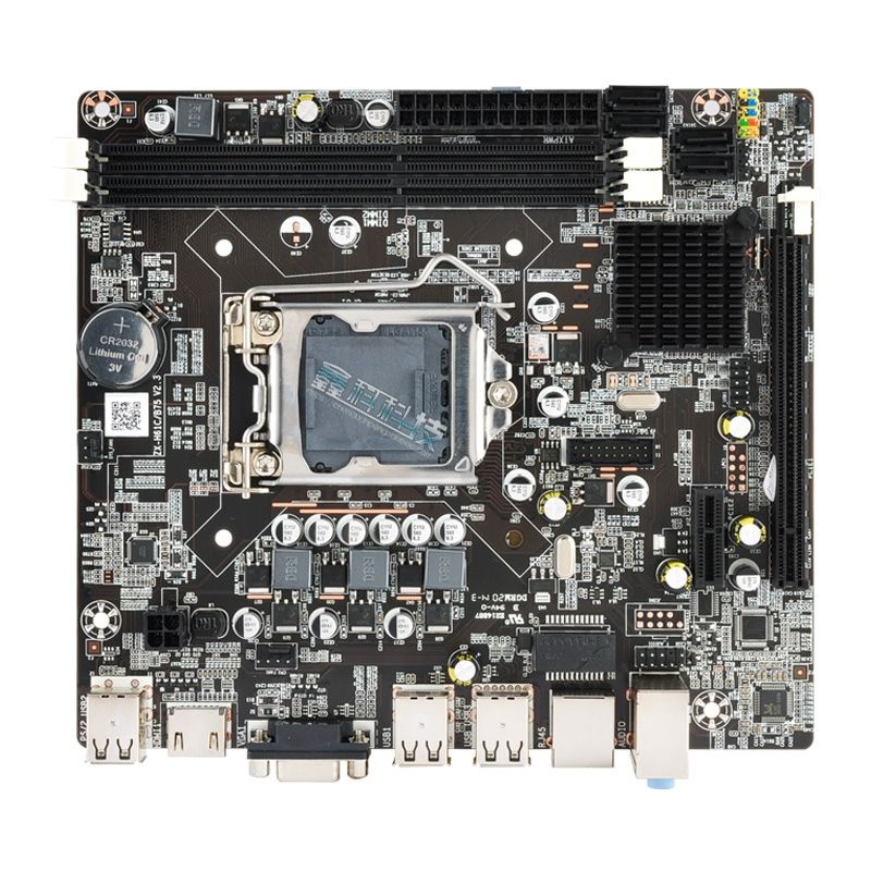 B75 1155 1150 1151 H110m Pro Gaming เมนบอร์ด (รับประกัน 1 ปี)