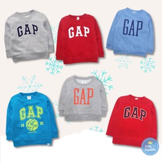 เสื้อกันหนาวเด็ก Gap แบรนด์แท้ เสื้อแขนยาวเด็ก ไซส์ 1-5y ผ้านิ่ม ใส่อุ่นสบาย