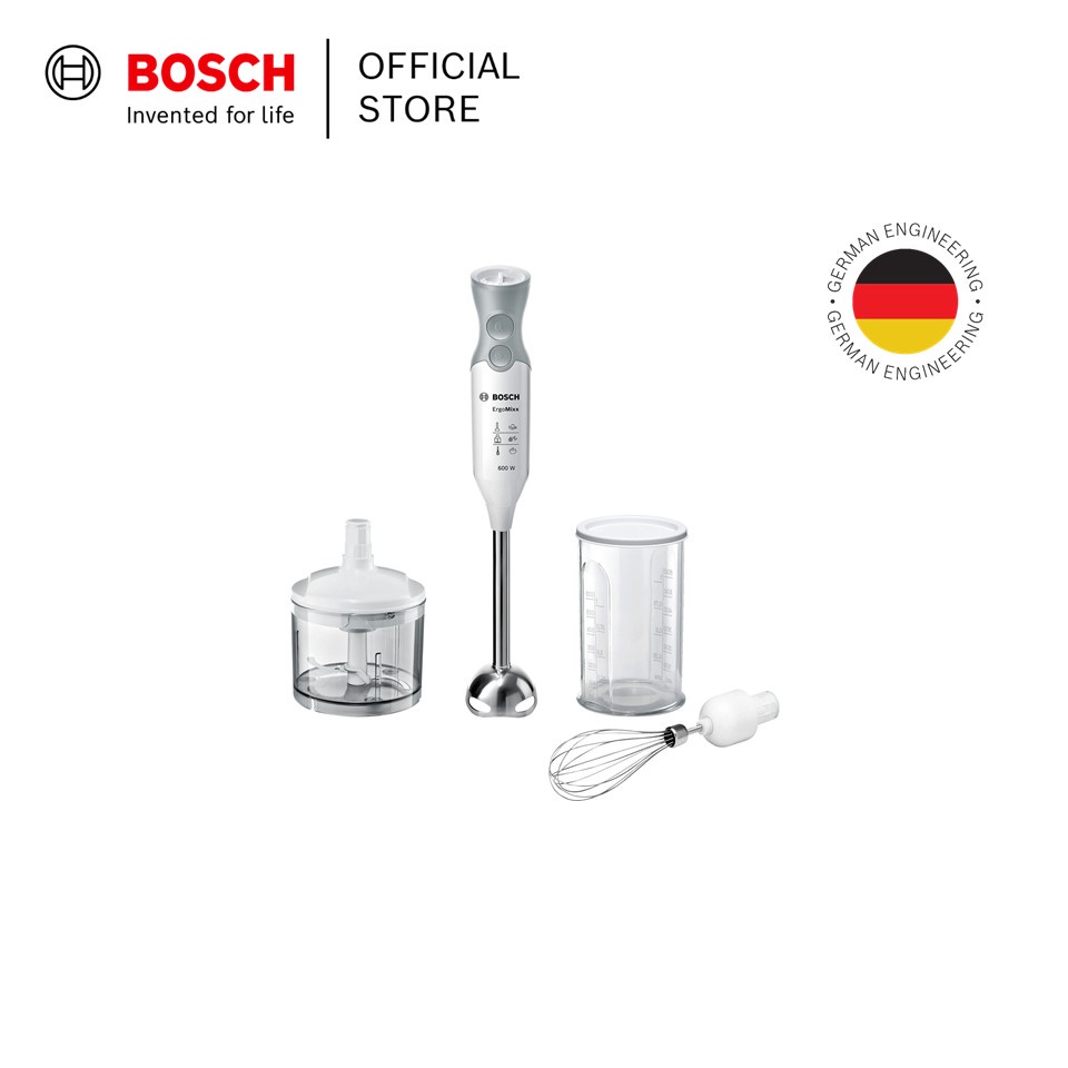 Bosch เครื่องปั่นแบบมือถือ รุ่น MSM66150 กำลังไฟ 600 วัตต์ สีขาว ...