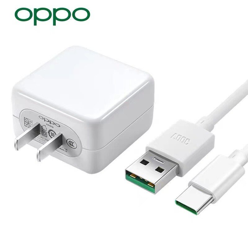 ส่งจากไทย ชุชุดชาร์จออปโป้ OPPO TYPE-C VOOC หัวชาร์จ สายชาร์จ ของแท้ ชาร์จเร็ว fast chager Reno Seri