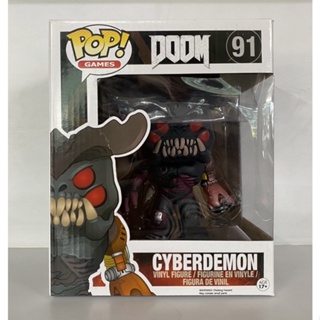 Funko Pop Doom Cyberdemon ขนาด 6 นิ้ว 91