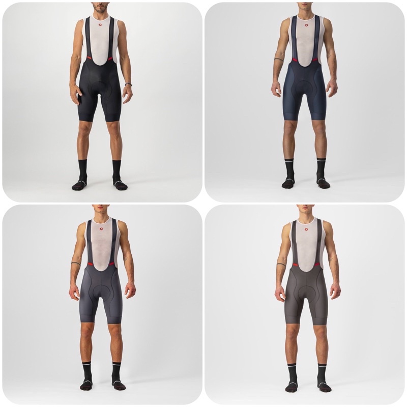 กางเกงเอี๊ยมขาสั้น Castelli Competizione Bibshort ของแท้