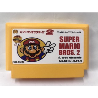 ตลับ FC ตลับ Famicom มาริโอ้ 2 เห็ดพิษ Super Mario Bros. 2: The Lost Levels ตลับ Repro