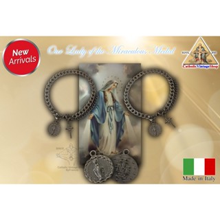 ข้อมือสแตนเลส bracelet เหรียญแม่พระอัศจรรย์ Our Lady of the Miraculous Medal คาทอลิก Catholic คริสต์