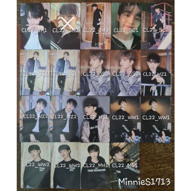 Seventeen Photocard (โฟโต้การ์ด Caratland & Album)