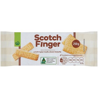 Scotch Finger Biscuits Woolworths 250 G.