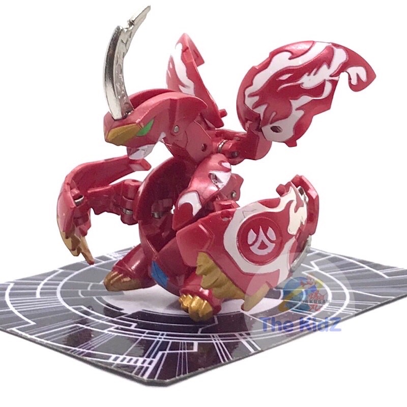บาคุกัน Bakugan Prototype Limited Edition Red Rise Dragaon Baku-Tech Rare