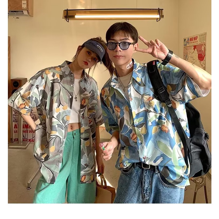 เสื้อเชิ้ตผู้ชาย เสื้อฮาวาย รุ่น 3317