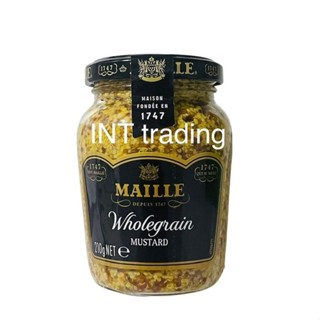 MAILLE WholeGrain Mustard 210g.โฮลเกรนมัสตาร์ด ขนาด 210 กรัม