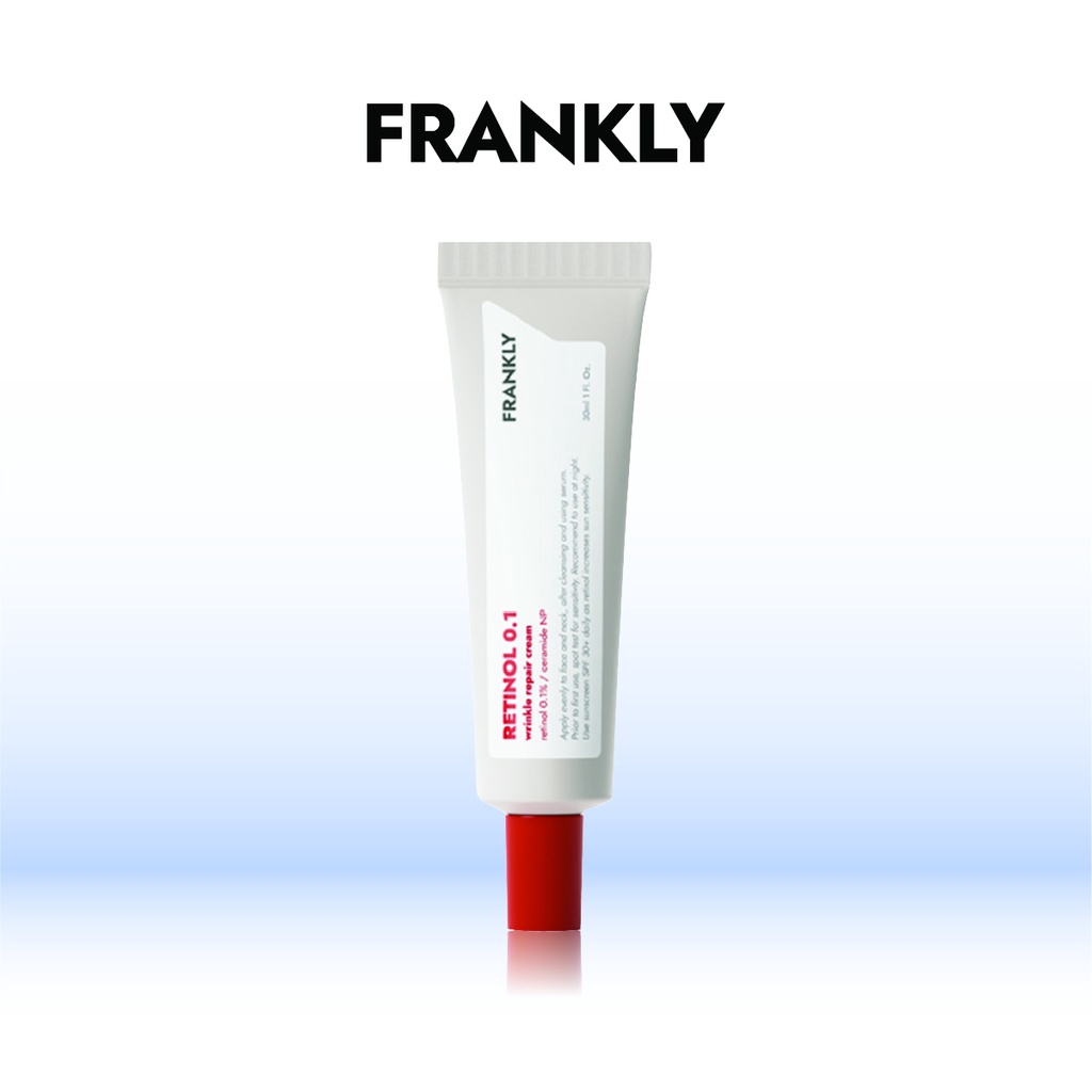 Frankly Retinol 0.1 Cream เซรั่มบำรุงผิว มีเรตินอล 0.1 เพื่อผิวดูอ่อน