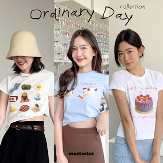 MOST 🌳🛋📺 เสื้อยืด Ordinary Day Collection by mst | Classic Cotton | Tee