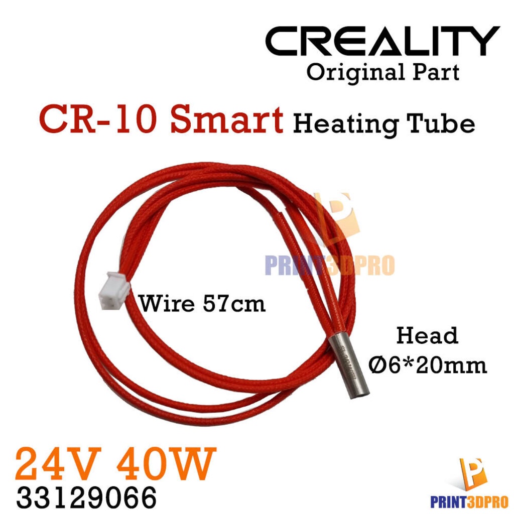 Creality Part CR-10 Smart Heating Tube 24V Wire 570mm อะไหล่เครื่องพิมพ์ 3D 3D Printer Part