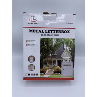 METAL LETTERBOX ตู้รับจดหมาย ทรงตั้ง ตู้จดหมาย คละสี ตู้จดหมายเหล็ก กล่องจดหมาย ตู้รับจดหมาย ตู้ใส่จดหมาย กล่องจดหมาย