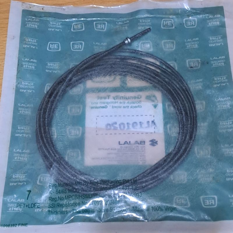 สายเคเบิลสายเคเบิล FILLED ใน BAJAJ RE CNG SPEEDOMETER 1 205 / SPARK PLUG 2 FL (3 ล้อ)