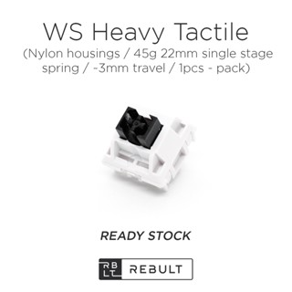 Ws Heavy Tactile สวิตช์เชิงกล สําหรับคีย์บอร์ด Mechanical โดย Wuque Studio