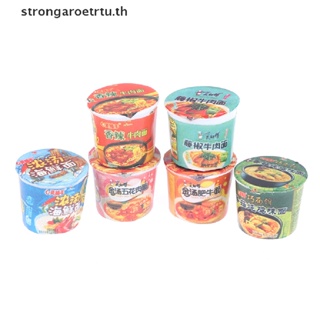 Strongaroetrtu ก๋วยเตี๋ยวจิ๋ว 1/12 สําหรับบ้านตุ๊กตา 5 ชิ้น