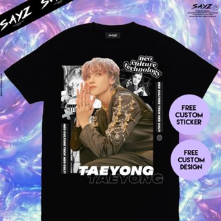 เสื้อยืดแฟชั่น Kaos Taeyong NCT Resonance Kpop Tshirt เกาหลี Streetwear Baju Nct Kaos Custom Kaos Kpop โดย SayzStreetwea