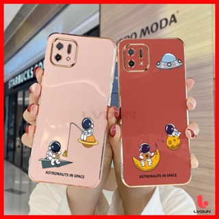 เคส OPPO A16K A17K A16 A17 A15 A15S A96 A95 A94 A76 A74 4G  Astronaut Soft Case 2B-XQ