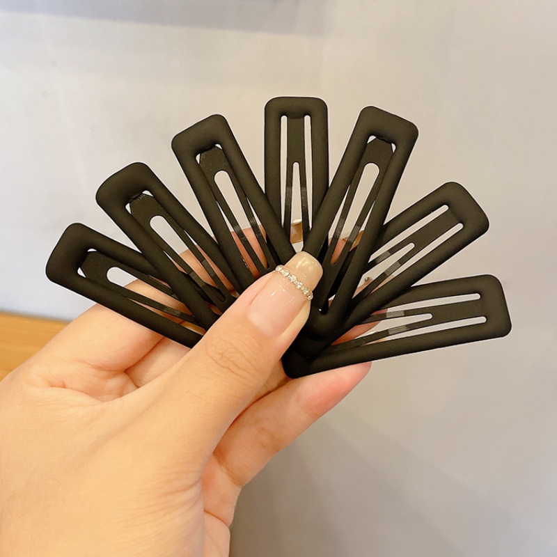 กิ๊บติดผม สีดํา แบบเรียบง่าย สไตล์เกาหลี และญี่ปุ่น สําหรับผู้หญิง และผู้ใหญ่ - รูปที่ 2