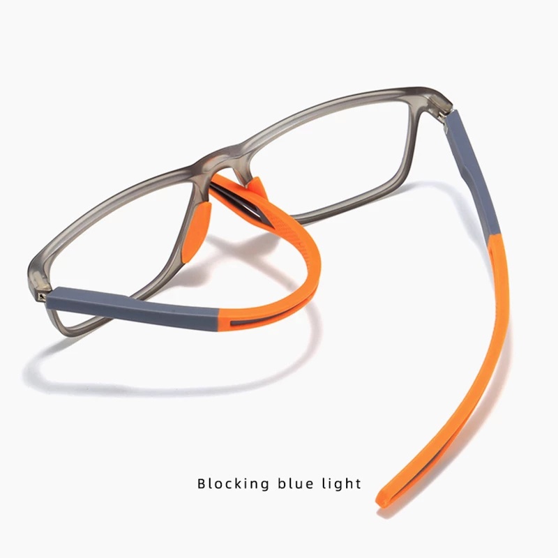 Fncxge เลนส์เปลี่ยนสี แว่นตาสั้น 0.0 ถึง - 6.0 ป้องกันรังสีอัลตราไวโอเลต เลนส์ถอดออกได้ สําหรับผู้ชาย และผู้หญิง แว่นตาสายตาสั้น อัตโนมัติ ป้องกันแสงสีฟ้า - รูปที่ 4