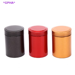 GPHA&gt; Portable Travel Tea Airtight Small Proof Container Stash Jar Metal Aluminum Cans new