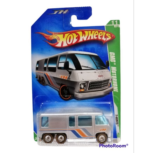 Hotwheels STH 2009' GMC Motorhome ราคาแพ็คละ​ 950 บาท​ แถมฟรี​ Protecto​ pack