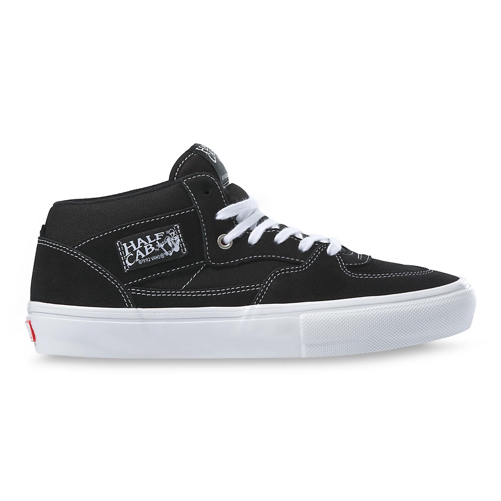 VANS - SKATE HALF CAB - BLACK/WHITE