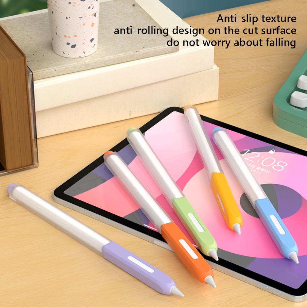 【พร้อมส่ง】เคสซิลิโคนนิ่ม กันลื่น สําหรับ Iphone Pencil 2