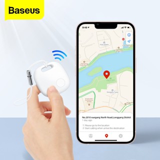 คีย์ติดตามของ Baseus T2 Pro Smart Device Tracker Key Child Finder Pet Finder GPS Tracker Alarm Bluetooth Smart Tag