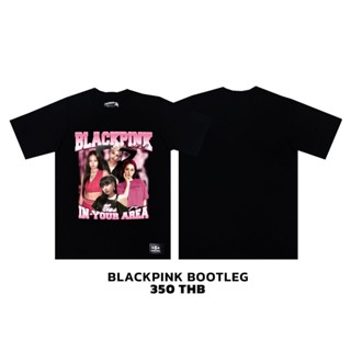 [ปรับแต่งได้]Tee เสื้อยืดสกีน เสื้อทัวร์สกรีนลาย NEW ARRIVAL BLACKPINK BOOTLEG cotton comb100% BAD COMPANY_42