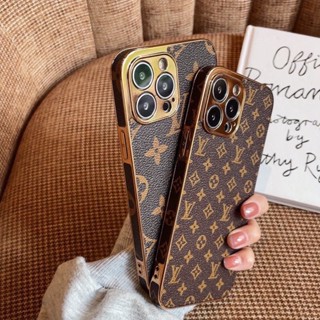 เคสโทรศัพท์มือถือหนัง กันกระแทก สไตล์ยุโรป และอเมริกา สําหรับ iPhone 14 pro max 12 13 promax 11 xs xr 14 plus