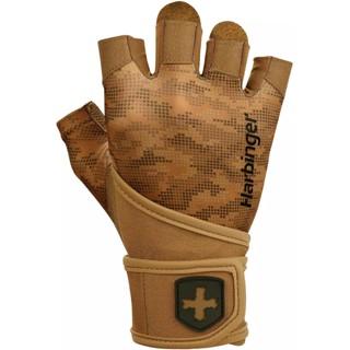 Harbinger Pro Wrist Wrap Glove ถุงมือออกกำลังกาย ถุงมือยกน้ำหนัก ฟิตเนส แท้100%