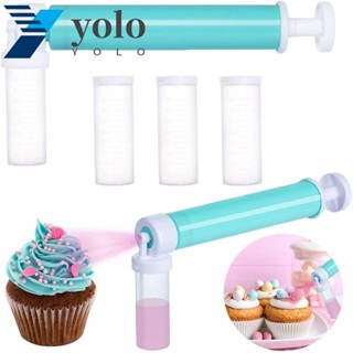 Yolo เครื่องมือพ่นสีเค้ก มูส ขนมหวาน DIY