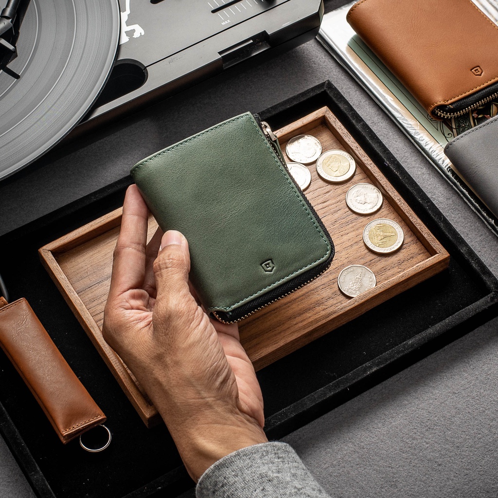 𝐆 𝐚 𝐥 𝐚 𝐡 𝐚 𝐝 Micro L ZIP Wallet กระเป๋าสตางค์ซิป ขนาดสุด รูปที่ 6