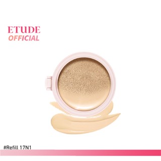 ETUDE Refill Double Lasting Cushion Glow SPF50+/PA+++ (15g) อีทูดี้ คุชชั่น