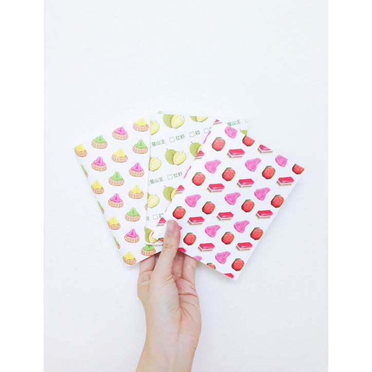 สมุดโน๊ตลาย Foodie A6