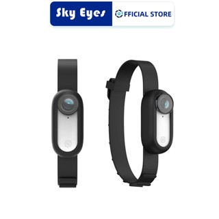 Skyeyes สายรัดข้อมือ ซิลิโคน Insta360 GO 2 อุปกรณ์เสริม ฝาครอบป้องกัน ซิลิโคน สําหรับกระเป๋าเป้สะพายหลัง จักรยาน ปลอกคอแมว ฯลฯ