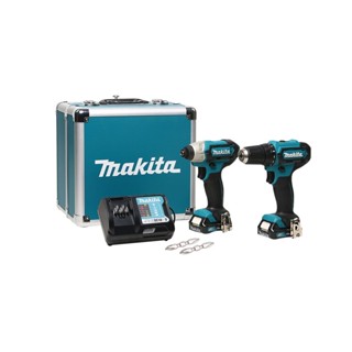 MAKITA ชุดสว่าน COMBO KIT HP333DZ+TD110DZ+BOX 12V MAX